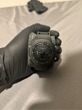 Casio G-Shock Matte Black Analog-Digital Watch